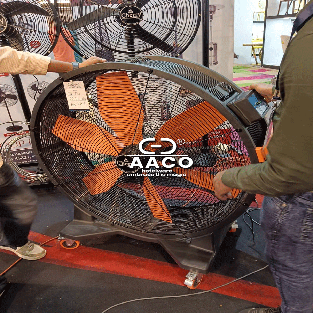 Heavy Duty Industrial Fan - Material: Stainless Steel