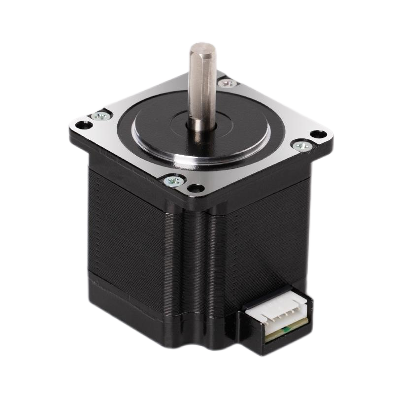 Kst-57D33-0002 Stepper Motor - Color: Black & Silver
