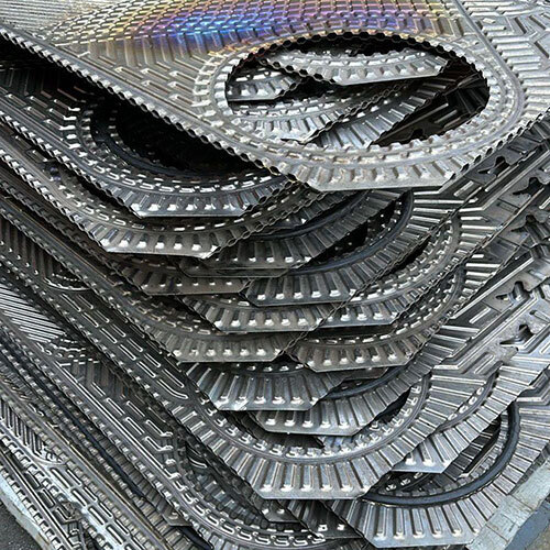 Titanium Heat Exchanger Scrap - Color: Silver
