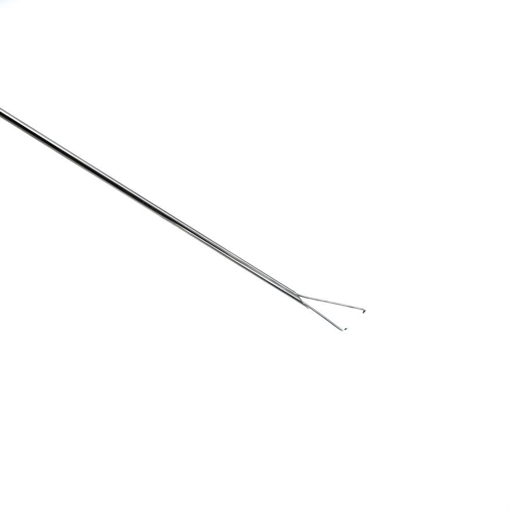 Ring-type Port Closure Surgical Instrument - Stainless Steel, Standard Size, Black Silver | Ergonomic Handle, One-handed Operation, Reliable Wound Closure