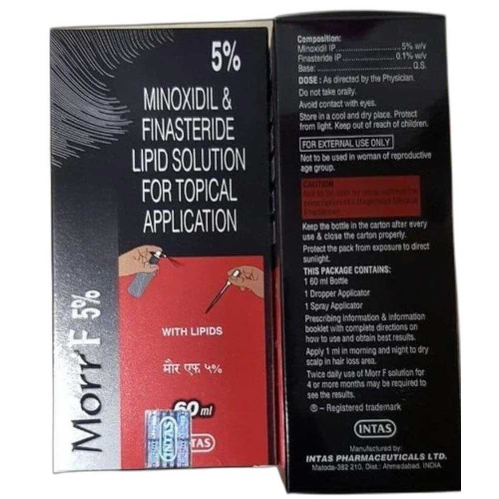Morr F 5% Minoxidil+finasteride Solution - Drug Type: General Medicines