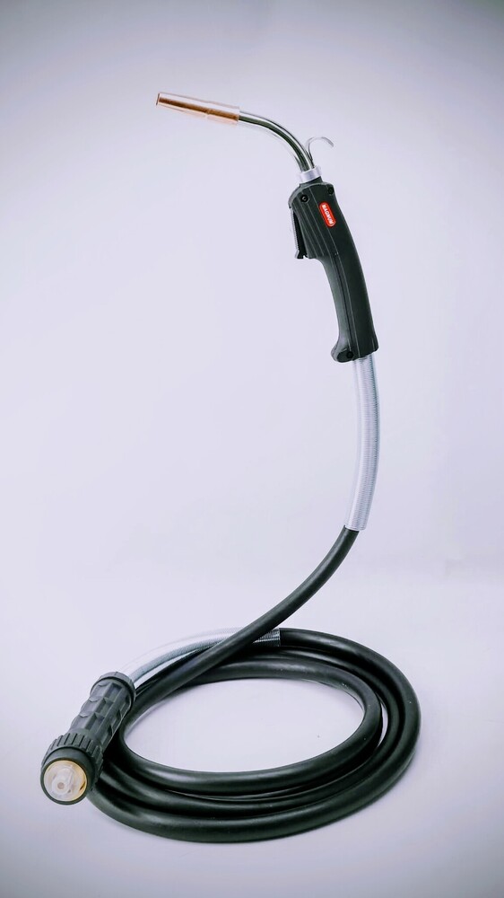36 Kd Mig Torch - Steel, 3.00 M To 5.00 M Lengths | Air-cooled, Euro Connection, Insulated Gas Nozzles, Suitable For 0.8 Mm To 1.6 Mm Wire
