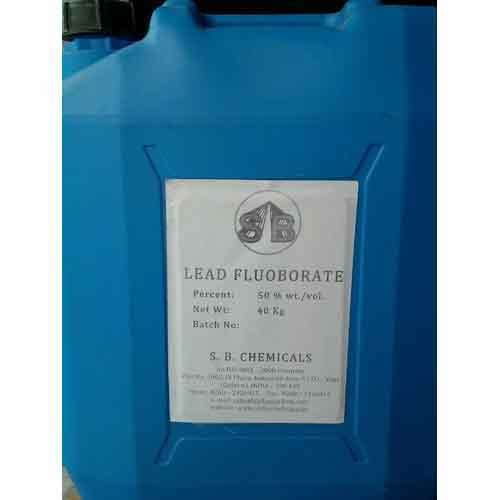 Lead Fluoborate (Lead Tetrafluoborate) Application: Industrial