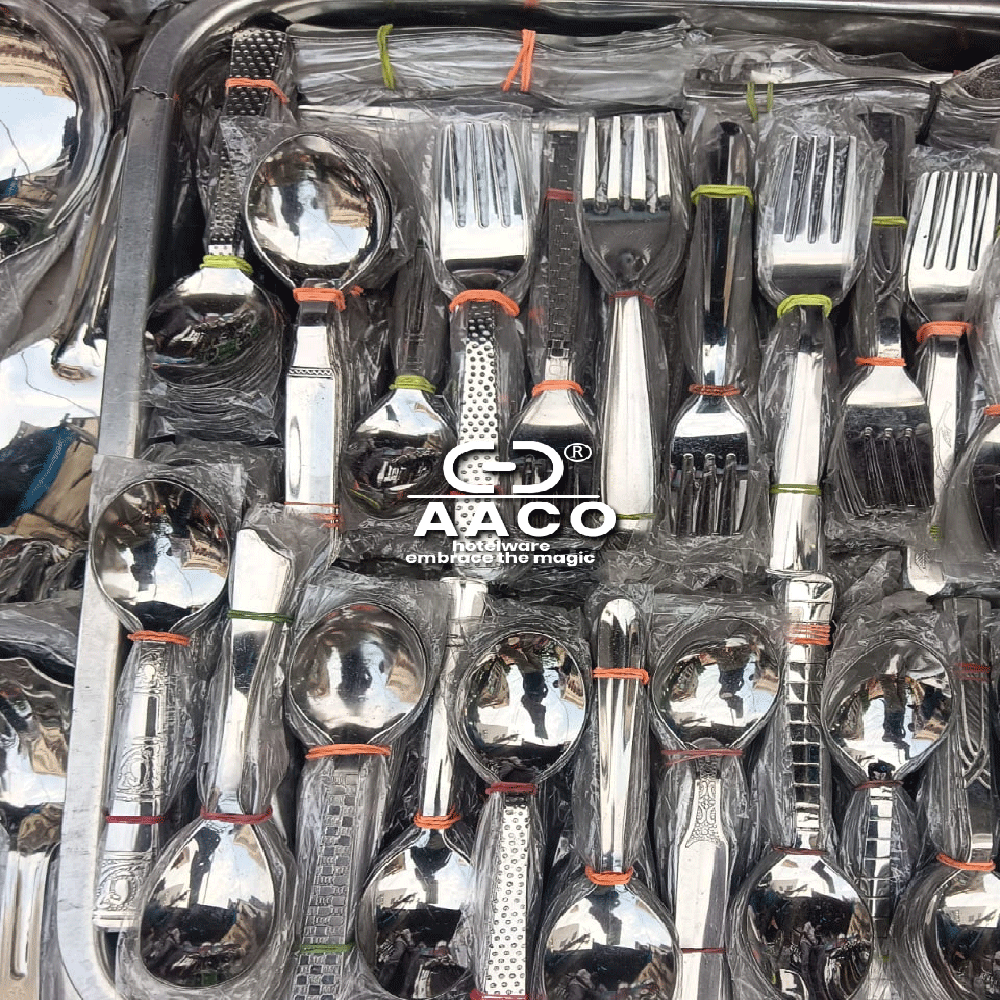 Cutlery Set Stainless Steel - Application: Can Be Used In All Types Of Commercial Kitchens.