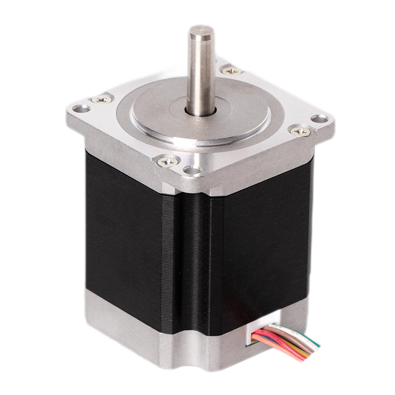 Kst-57D45-0001 Stepper Motor - Color: Silver & Black