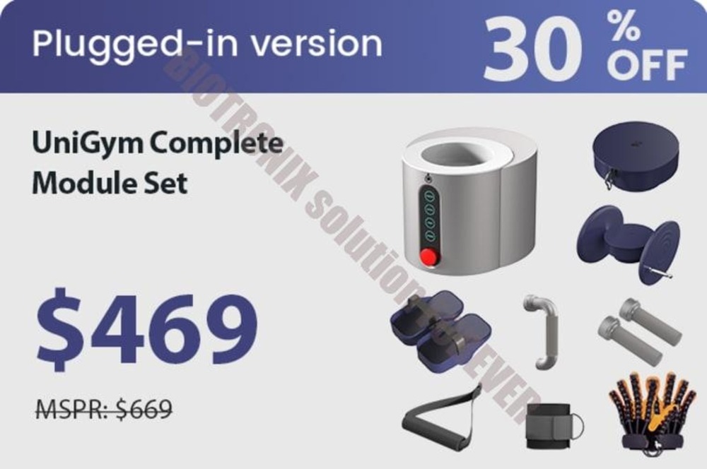 UniGym All-in-One Physio & Fitness Rehabilitation Equipment