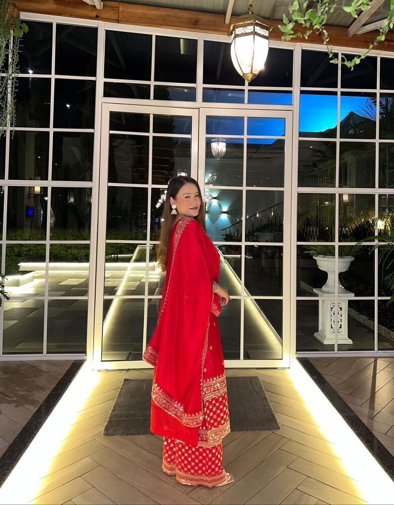 Embroidery Siqunce Work Kurties Set