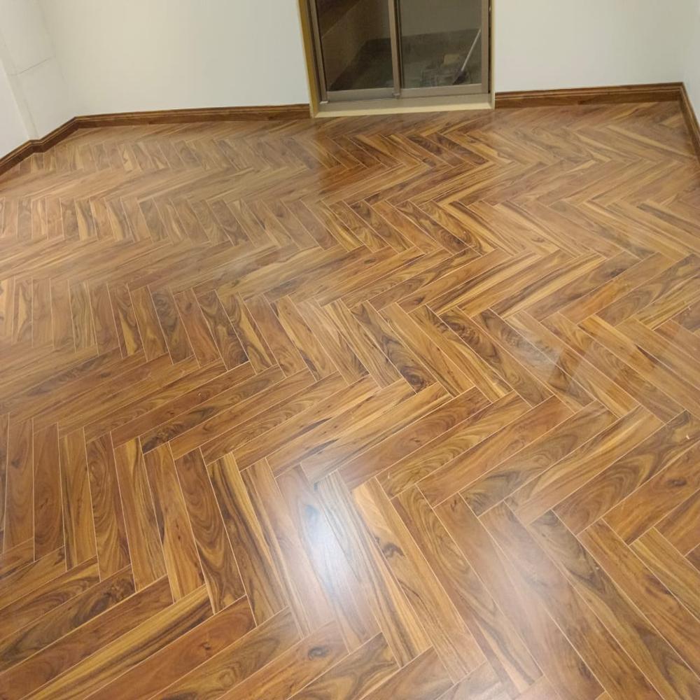 Herringbone Laminate Wooden Flooring