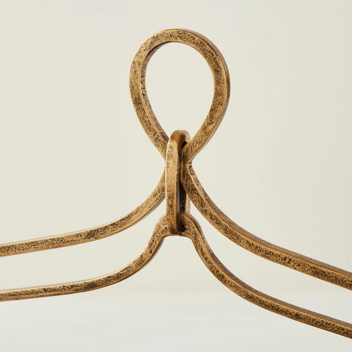 Antique Gold Metal Multi-Light Holder