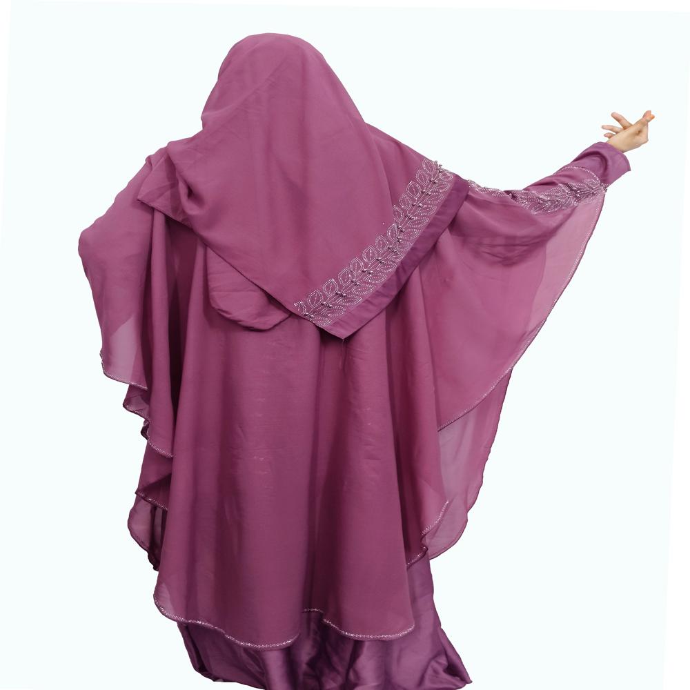Pink Abaya Beads & Stoned  Burqa For Women Modest Wear Islamic Dubai abaya