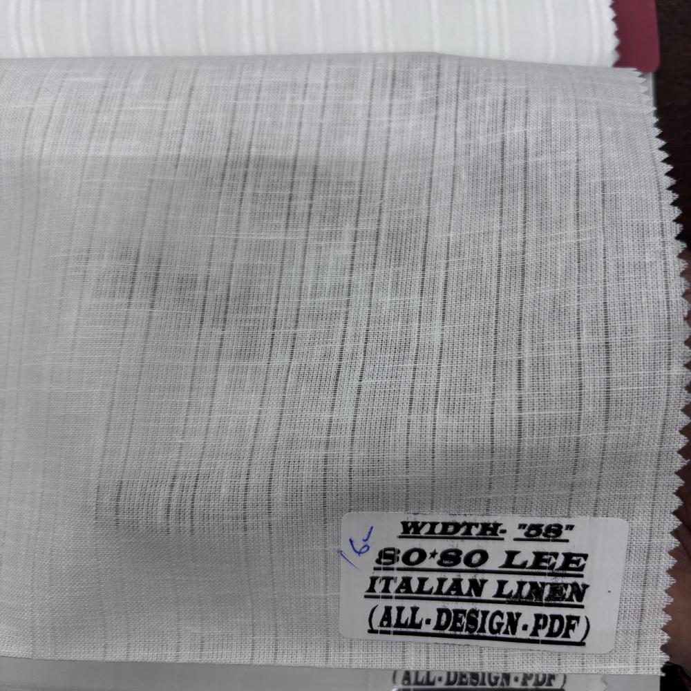 80 X 80 Linen Cotton - Application: Shirting Fabric