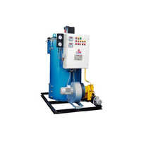 Oil - Gas Fired Hot Water Generator - Color: White (base)
