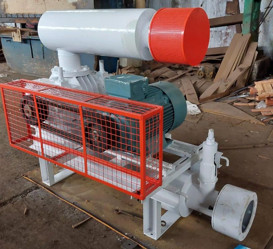 500 Cfm Twin Lobe Air Roots Blower - Material: Steel