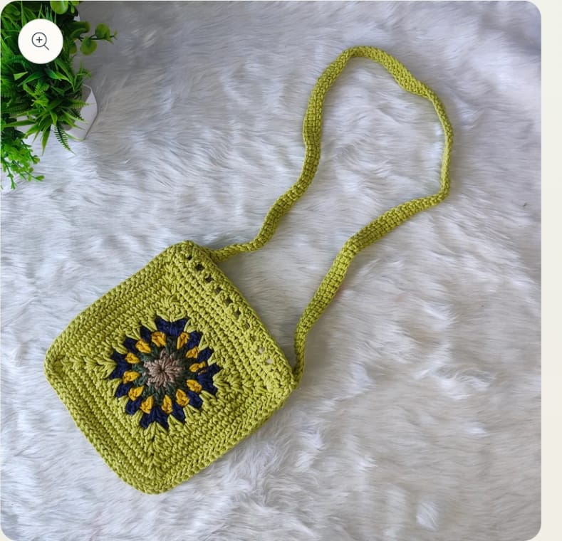 COLORFUL UTILITY MESSENGER BAG