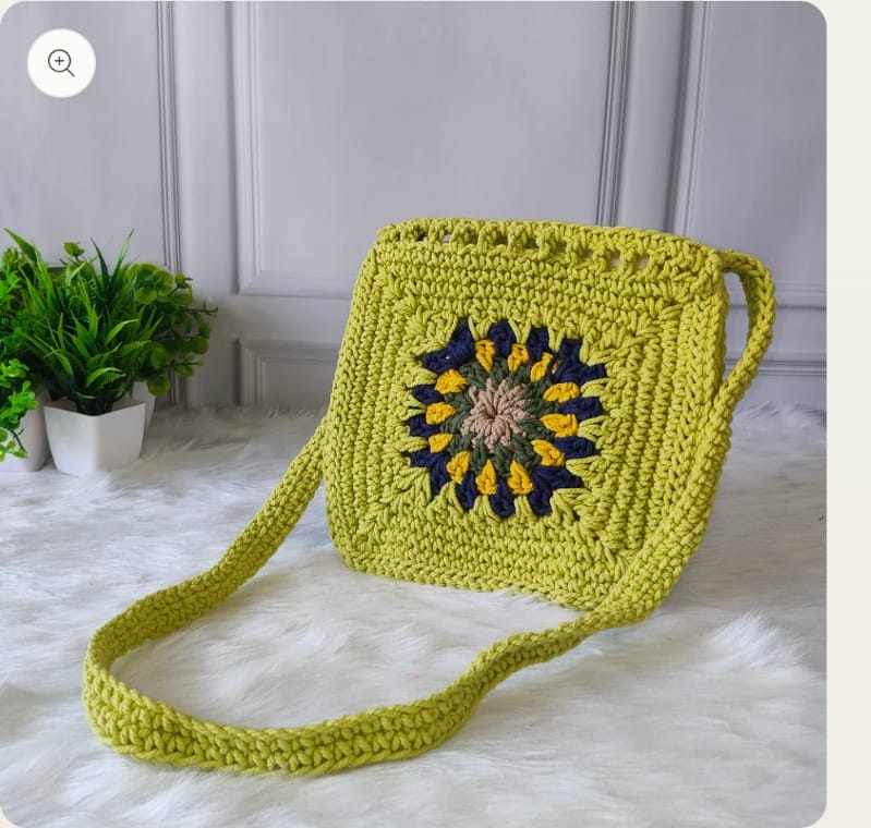 COLORFUL UTILITY MESSENGER BAG