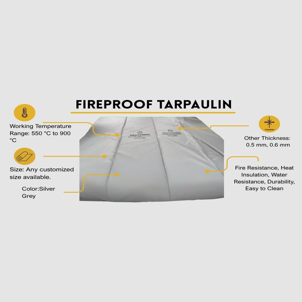 Signature Fire Retardant Tarpaulin