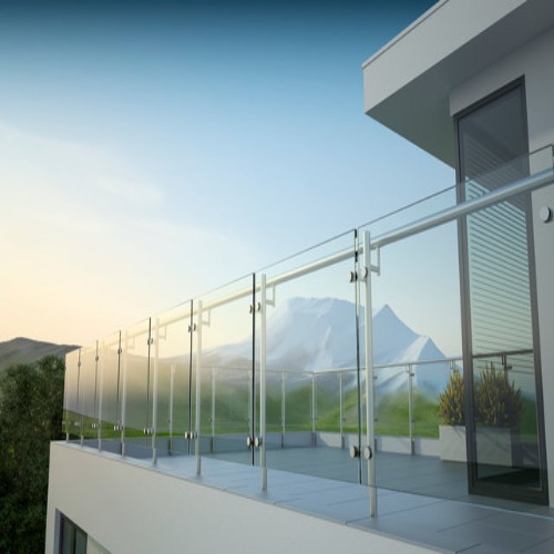 Glass railings