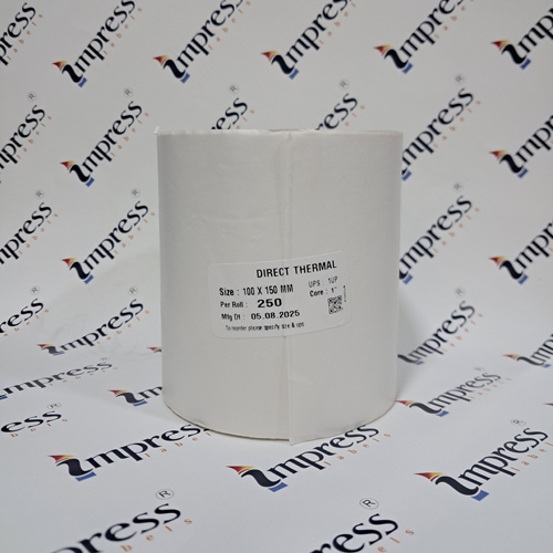 250Core 100X150Mm Direct Thermal Shipping Labels - Color: Multiple