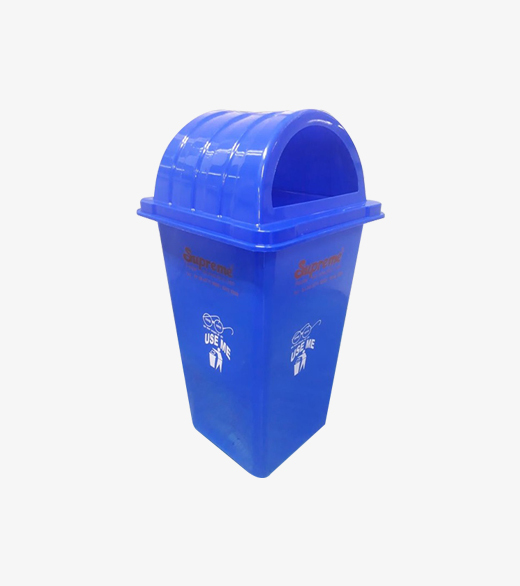 Dustbins 80 Ltr Dome Shape - Color: Blue