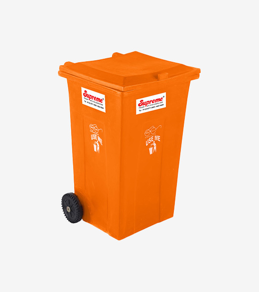 Dustbins Wheeled Garbage Bins 240 Ltr - Attributes: Durable