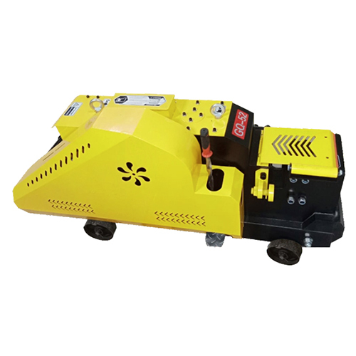 Gq52 Blackcat Rebar Cutting Machine With Phase Loss Preventer - Color: Yellow