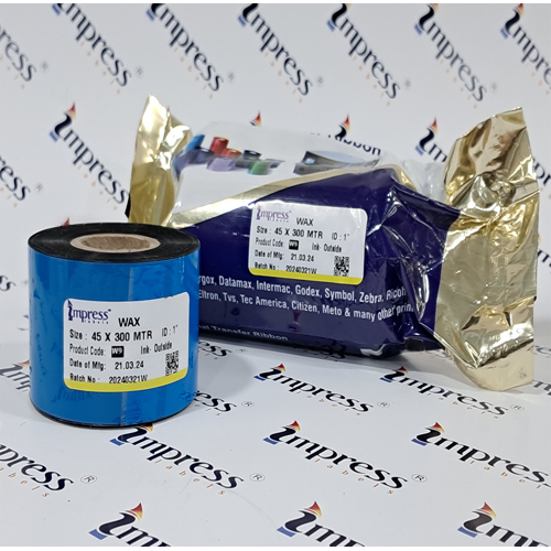 45 X 300Mtr Wax - Advantage: Durable Printing