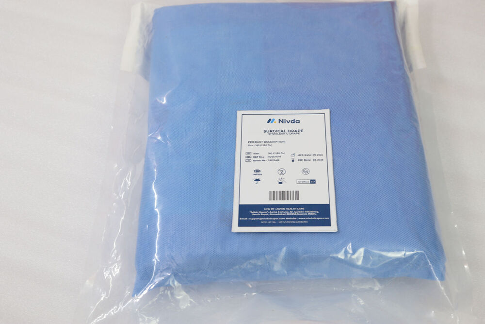 Disposable Shoulder U Drape 35 GSM