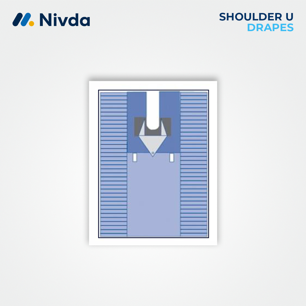 Disposable Shoulder U Drape 35 Gsm - 35 Gsm Non-woven Fabric , U-shaped Design For Easy Adjustment And Secure Coverage