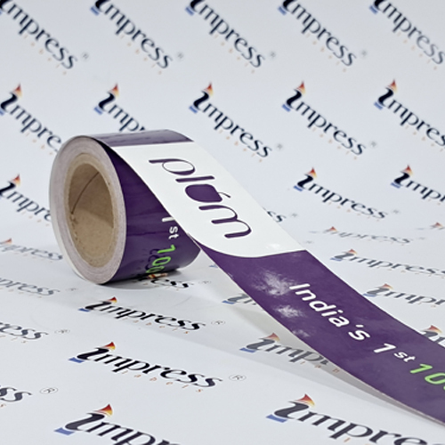 Plum Printed Strip - Color: Multiple