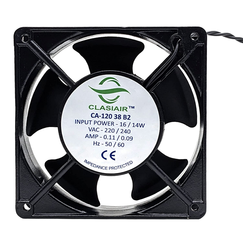 Ca-120 38 B2 Clasiair Cooling Fan - Color: Black