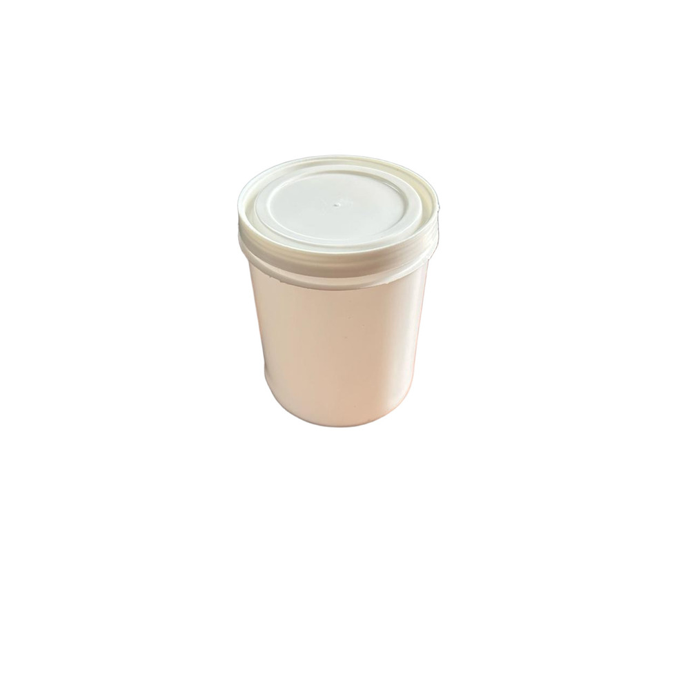 1 Ltr Straight Wall Plastic Container - Color: Multiple