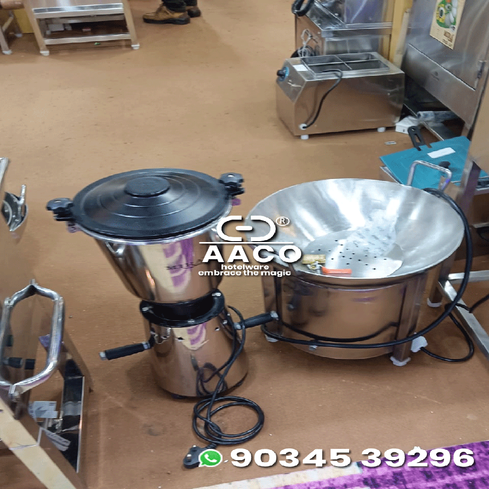 Silver Stainless Steel Juice Dispenser,