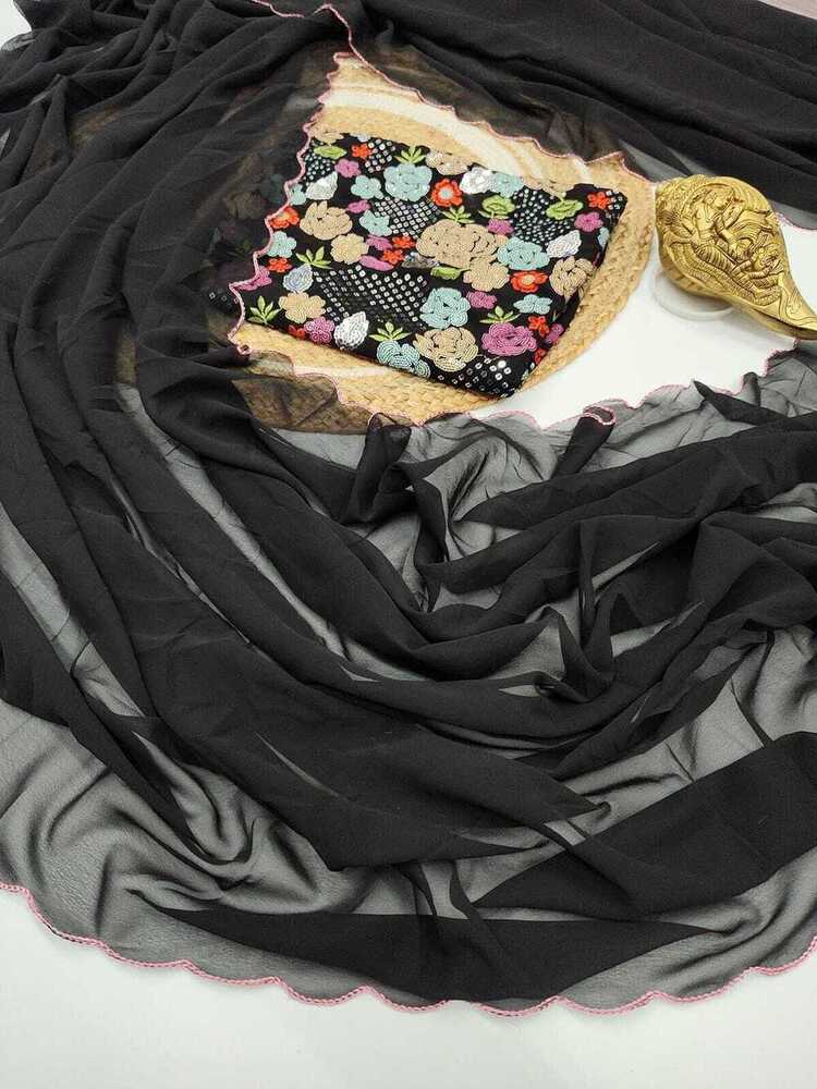 Heavy Georgette saree