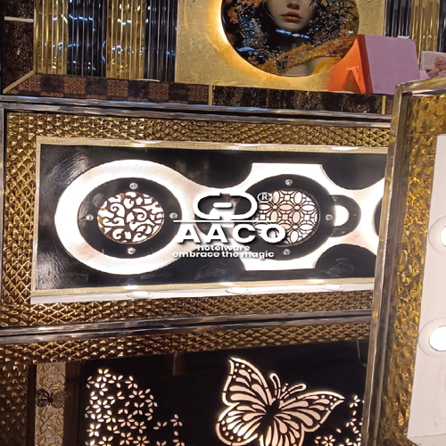 Stainless Steel Catering Counter - Color: Silver