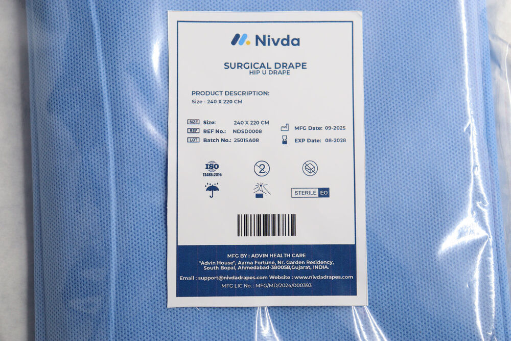 Disposable Hip U Drapes 35 GSM