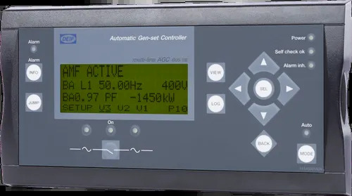 Agc Plant Management Automatic Genset Controller - Frequency: 50 Hertz (Hz)