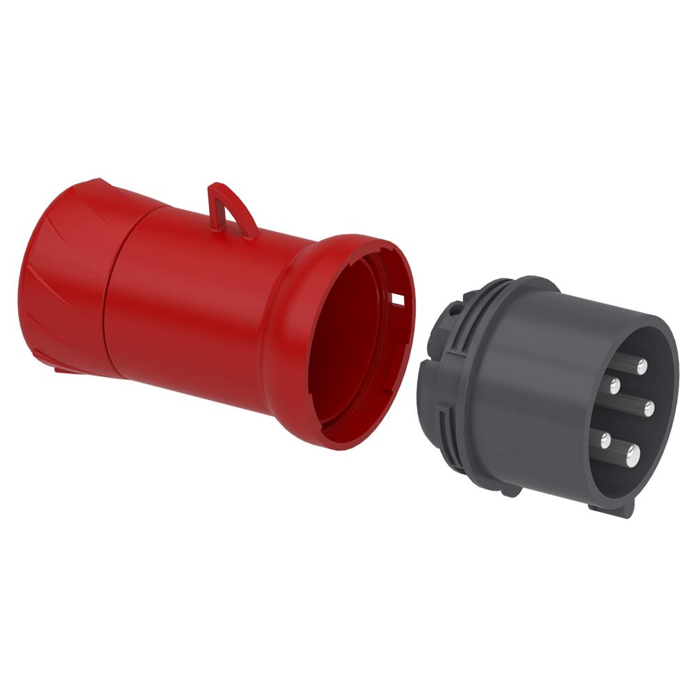 Wander Plug And Socket-pke16m423 - Color: Grey (Ral 7035)