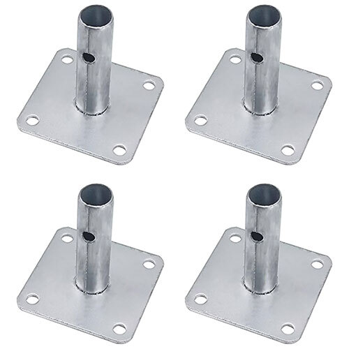 Portable Base Plate - Color: Silver