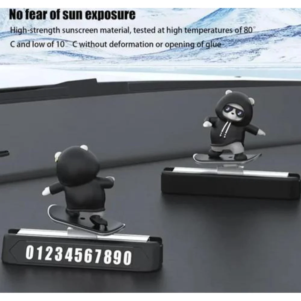 Car Dashboard Sliding Panda