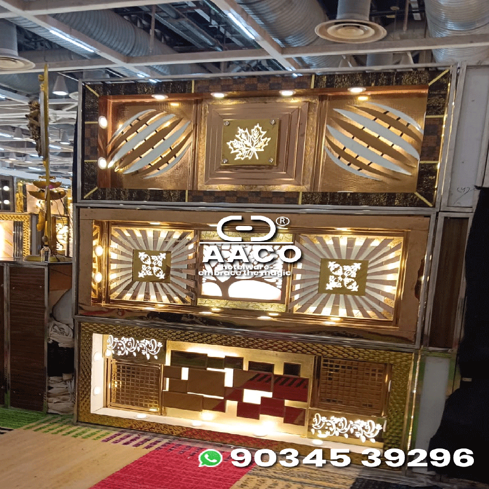 Stainless Steel Catering Display Counters - Color: Silver