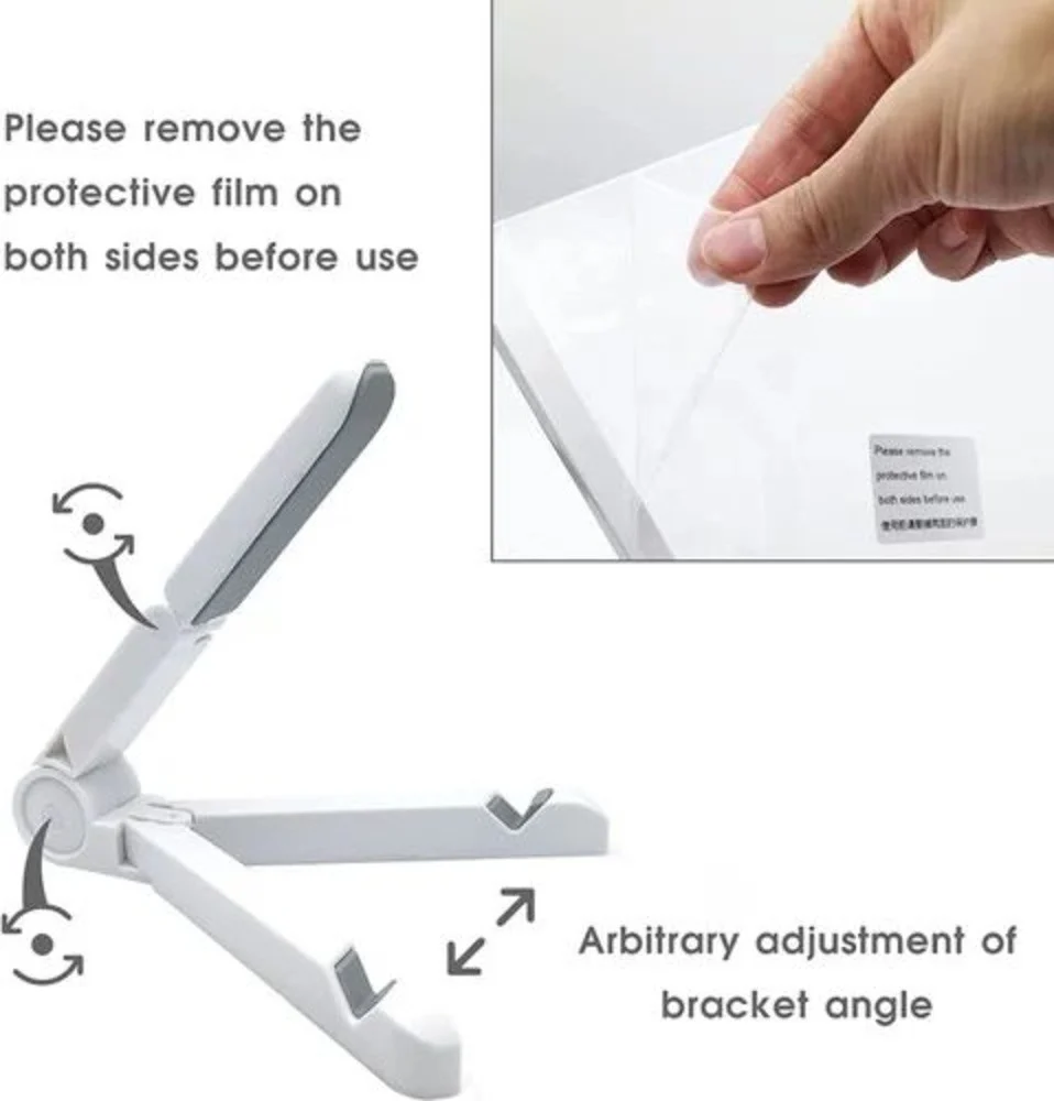 Led Message Board 3D Acrylic Writing Board Diy  Rewritable Message Pad Writing Pad With Light