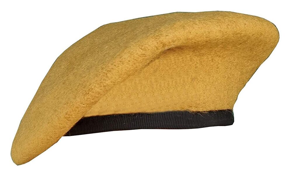 Yellow Beret Cap