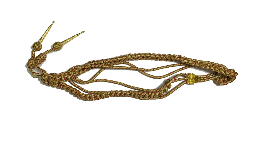 Golden Red Jari Aigulletes - Feature: Washable