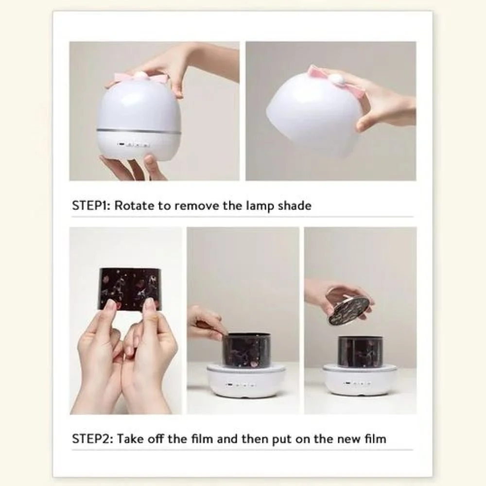 Kids Night Light Projector