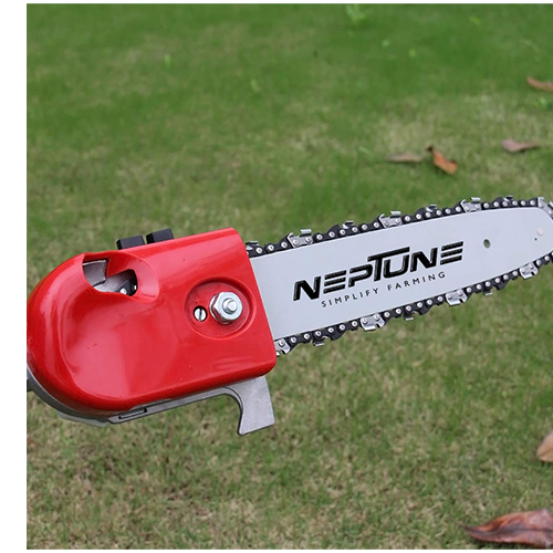 Neptune 26cc Petrol Engine Telescopic Tree Pole Pruner Saw With 12 Inch Cutting Bar, Tree Pruner, Pruning Saw - Material: Metal