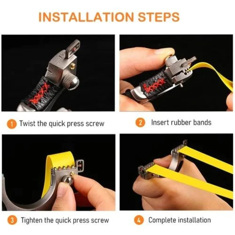 Premium Laser Metal Slingshot