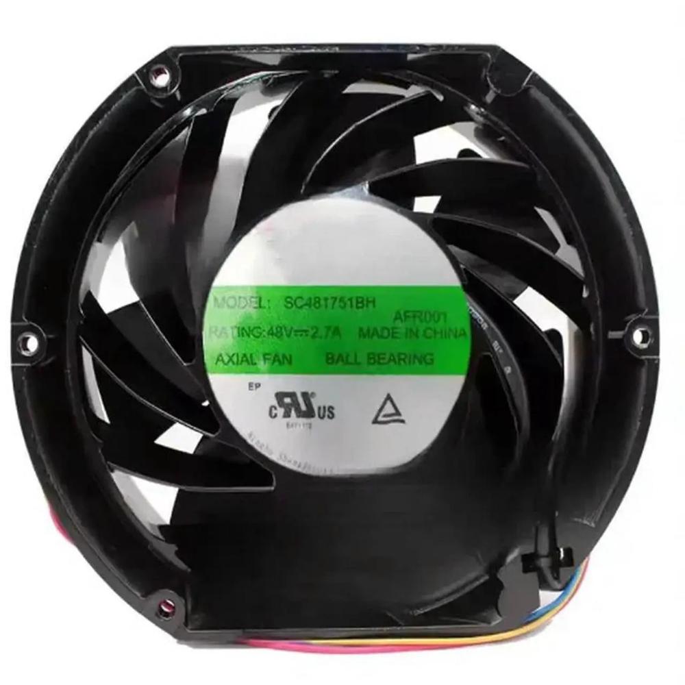 SJ SC481751BH 48V DC 2.7A 17CM 17251mm METAL BALL BEARING Axial Cooling Fan