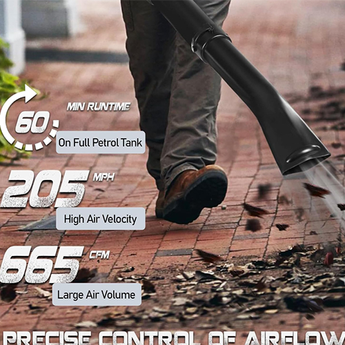 Neptune Backpack Petrol Leaf Blower with 2 Stroke Advanced Technology 63CC Petrol Engine