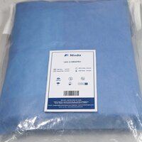 Leg U Drapes - Nonwoven Fabric 115x115 Cm Blue, Sterile Disposable, Fluid Repellent, Tear Resistant, U-cut Leg Surgical Drape