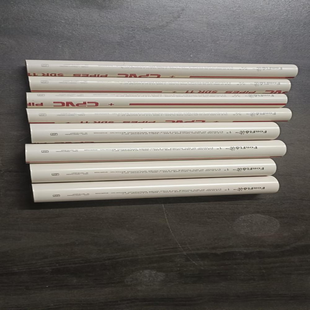Cpvc Pipe Hot And Cold 3/4" - Length: 3 Meter (M)